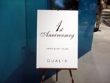 QUALIA Store's 1st Anniversary